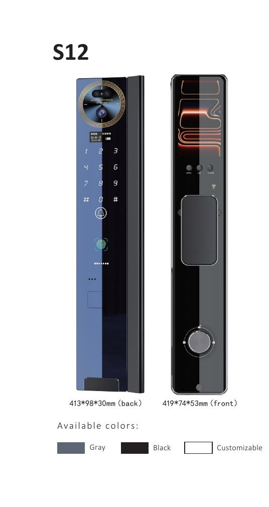 S12 Smart Door Lock, catalogue product views